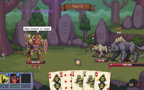 ポーカーの駆け引きと奥深いビルド構築が融合したローグライクゲーム「Heroes of Magic & Cards」CS版が発売!