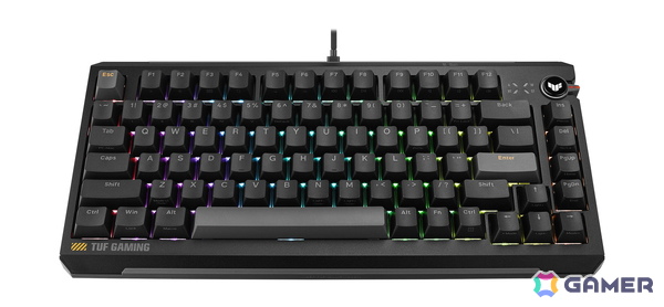 「TUF Gaming K4 Magnetic」発売！0.01mm単位の調整＆8,000Hz対応―ラピッドトリガー切替スイッチも搭載の画像4