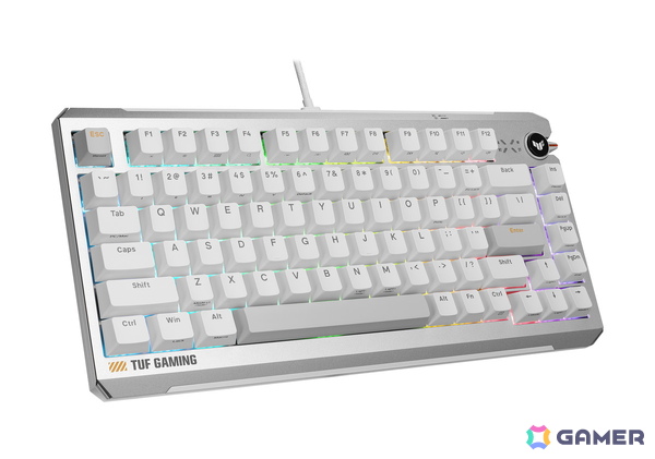 「TUF Gaming K4 Magnetic」発売！0.01mm単位の調整＆8,000Hz対応―ラピッドトリガー切替スイッチも搭載の画像7