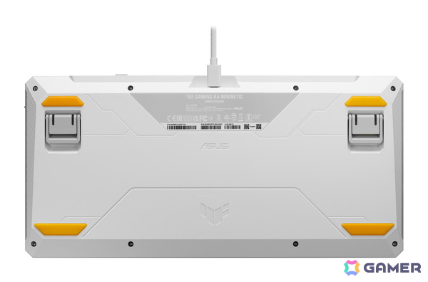 「TUF Gaming K4 Magnetic」発売！0.01mm単位の調整＆8,000Hz対応―ラピッドトリガー切替スイッチも搭載の画像9