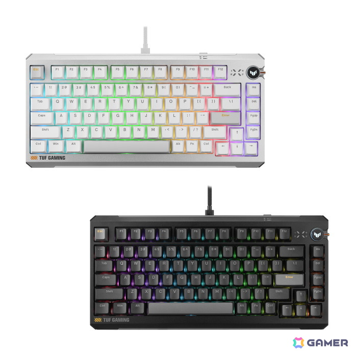 「TUF Gaming K4 Magnetic」発売!0.01mm単位の調整&8,000Hz対応―ラピッドトリガー切替スイッチも搭載の画像