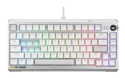 「TUF Gaming K4 Magnetic」発売！0.01mm単位の調整＆8,000Hz対応―ラピッドトリガー切替スイッチも搭載