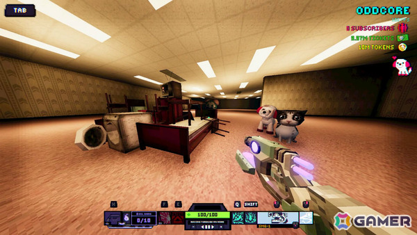 高速ローグライクFPS「ODDCORE」大型アップデートで新エリア「モール33」が登場!さらに激しくミスが許されない新モード「ルーレット」も実装の画像