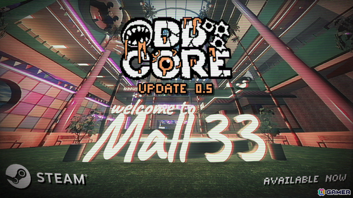 高速ローグライクFPS「ODDCORE」大型アップデートで新エリア「モール33」が登場!さらに激しくミスが許されない新モード「ルーレット」も実装の画像