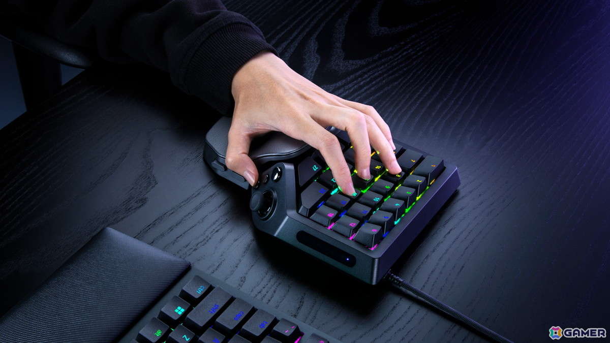 「Razer Tartarus V2 Pro」発表!31個のプログラム可能な操作&8,000Hz HyperPolling対応のゲーミングキーパッドの画像