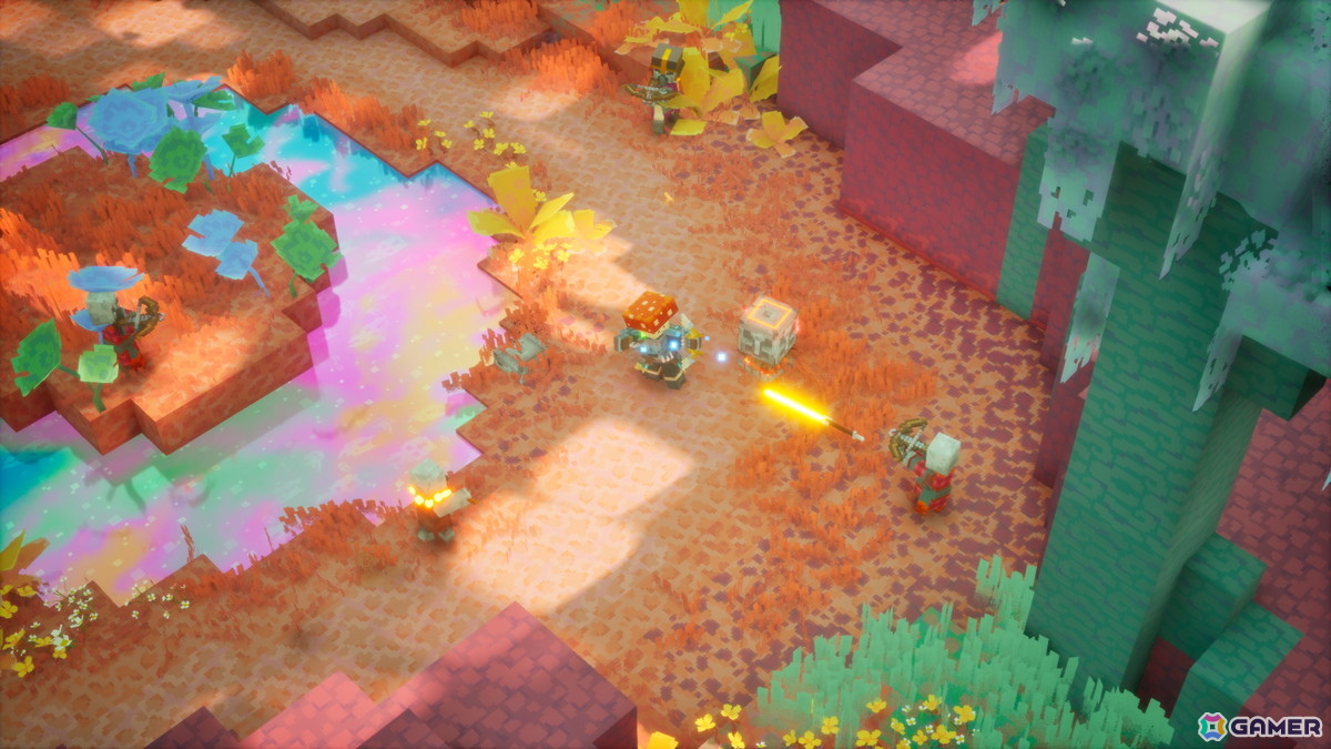 15年ぶりの新次元「シフト」や待望のジャンプアクションを体験!「Minecraft Dungeons II」メディア試遊会レポート【TGS2026】の画像