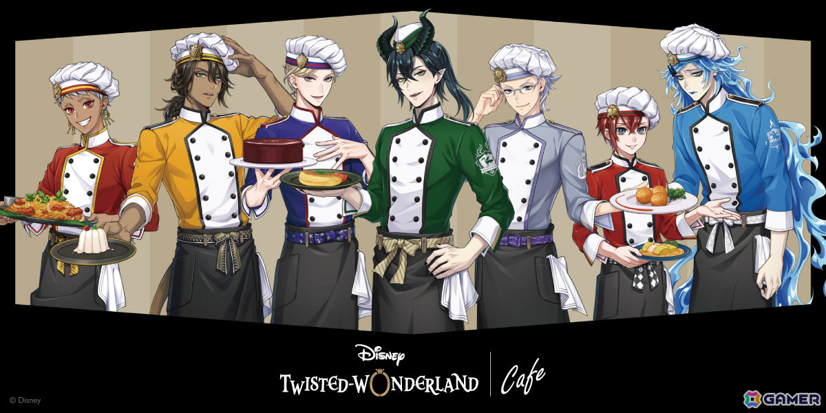 「ディズニー ツイステッドワンダーランド」OH MY CAFEが10月24日より東京・表参道で期間限定オープン!の画像
