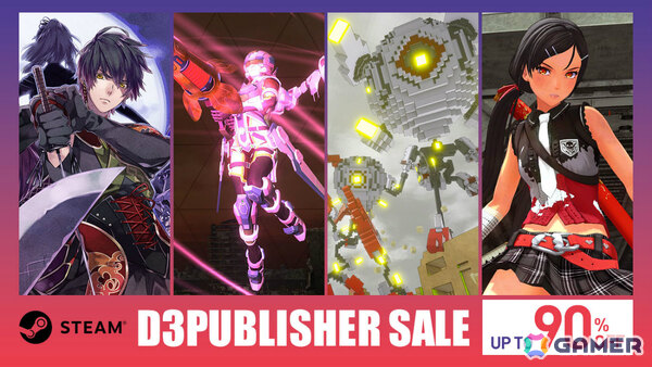 「デジボク地球防衛軍2（略）」や「お姉チャンバラORIGIN」が2,000円以下に！最大90％オフのD3P Steamセールが開催の画像1