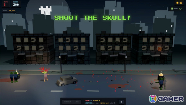 非常識な数のゾンビを相手にするレトロなボクセルアクションローグライト「An Unreasonable Number of Zombies」Steamデモが10月19日に公開!の画像