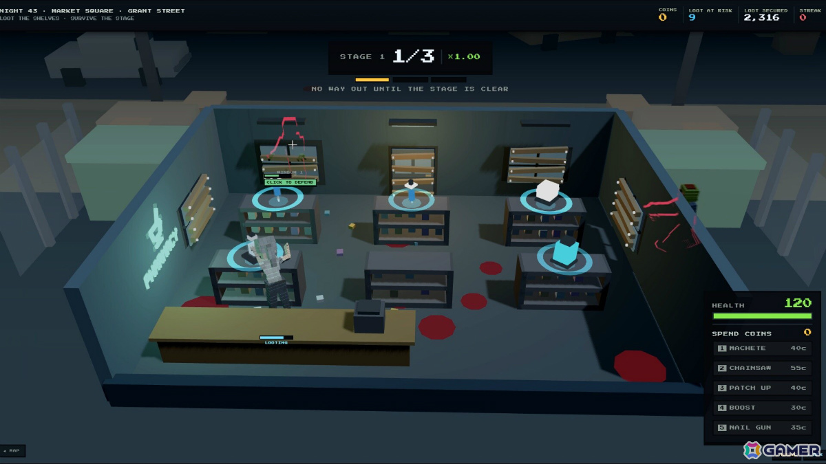 非常識な数のゾンビを相手にするレトロなボクセルアクションローグライト「An Unreasonable Number of Zombies」Steamデモが10月19日に公開！の画像13