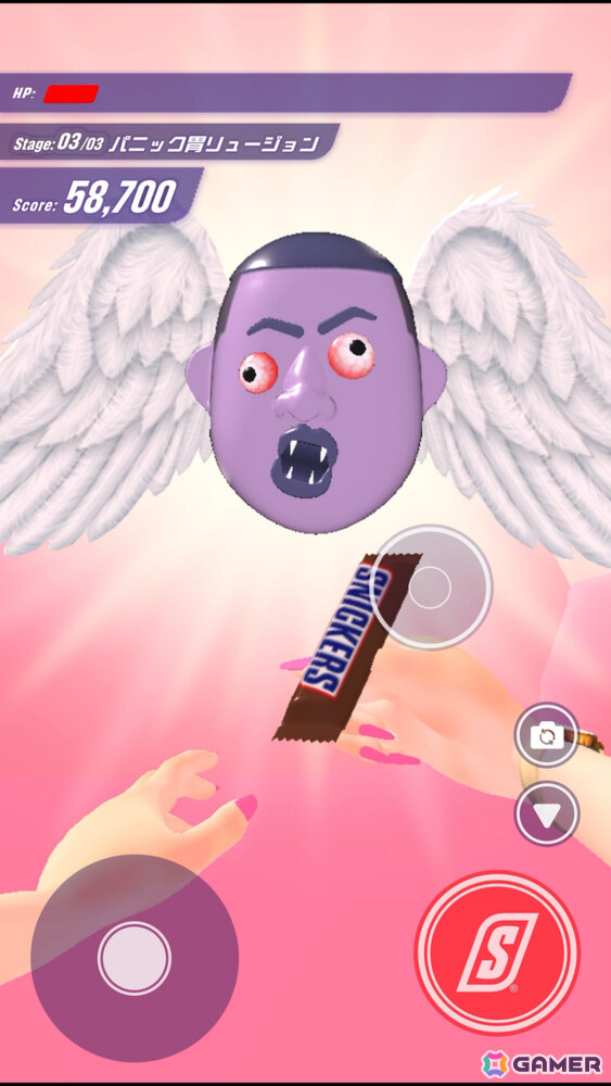 関口メンディーさんが大暴走！？スニッカーズを買うと遊べるパニックホラーゲーム「HUNGRY PANIC」が期間限定で公開の画像
