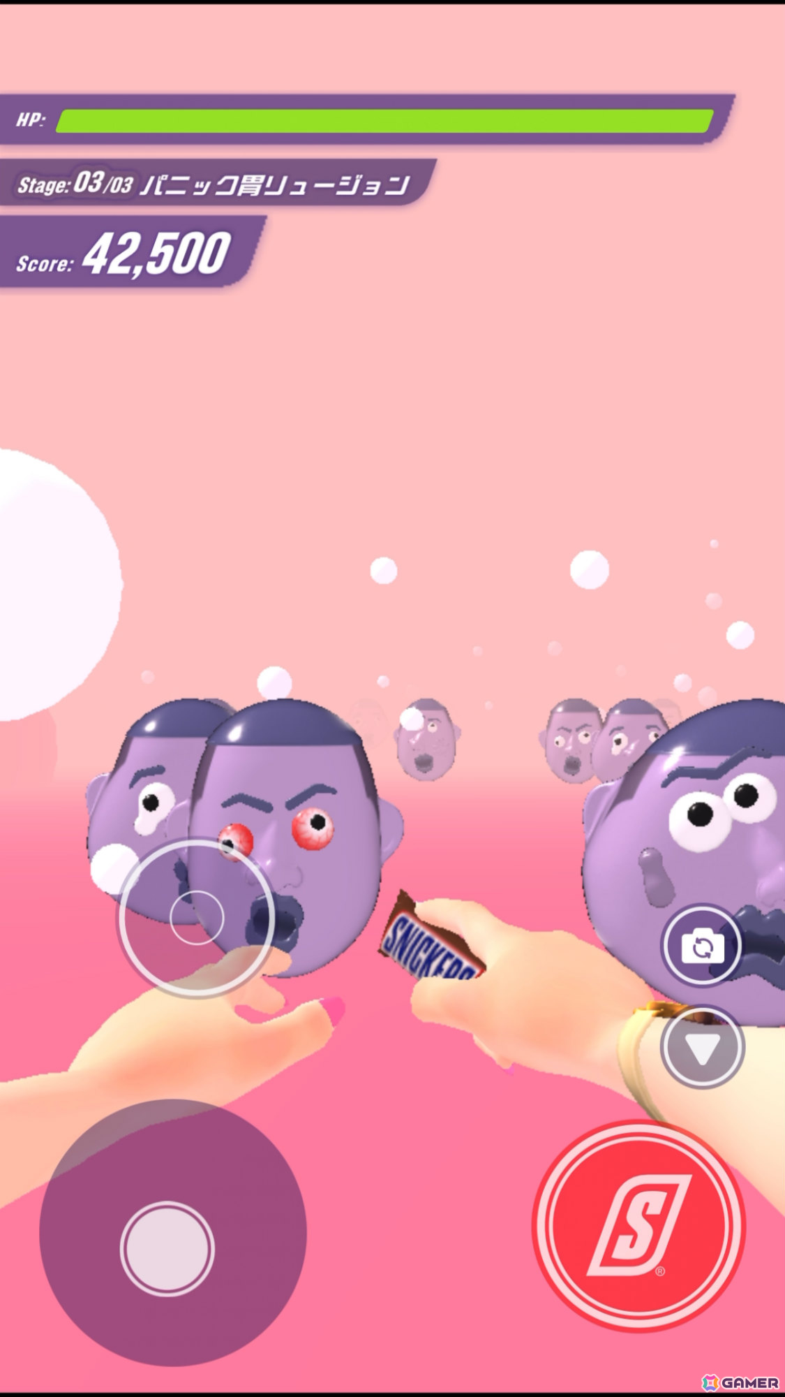 関口メンディーさんが大暴走！？スニッカーズを買うと遊べるパニックホラーゲーム「HUNGRY PANIC」が期間限定で公開の画像17
