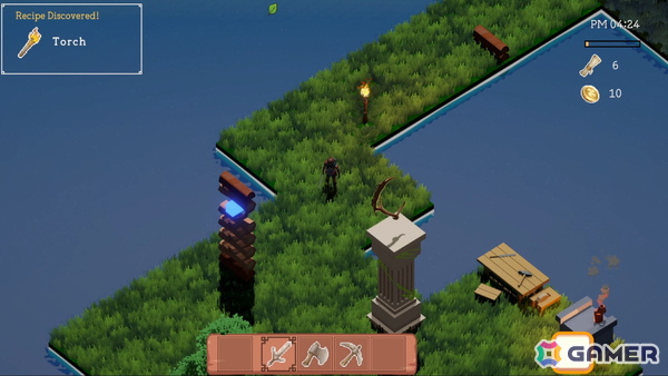 「Stackers」Steamストアページ公開！素材を重ねてレシピを発見するタイルベースのクラフト＆開拓シムの画像12