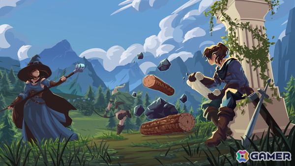 「Stackers」Steamストアページ公開！素材を重ねてレシピを発見するタイルベースのクラフト＆開拓シムの画像2