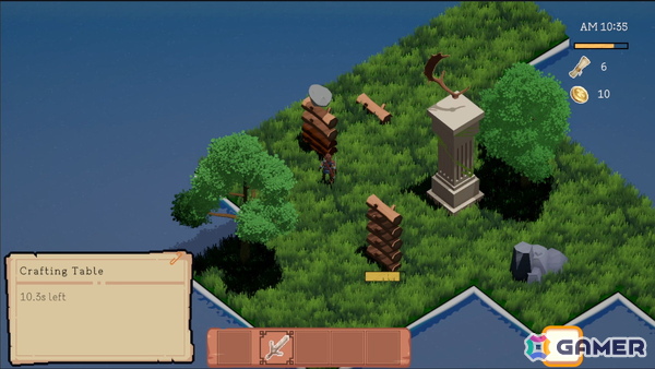 「Stackers」Steamストアページ公開！素材を重ねてレシピを発見するタイルベースのクラフト＆開拓シムの画像7