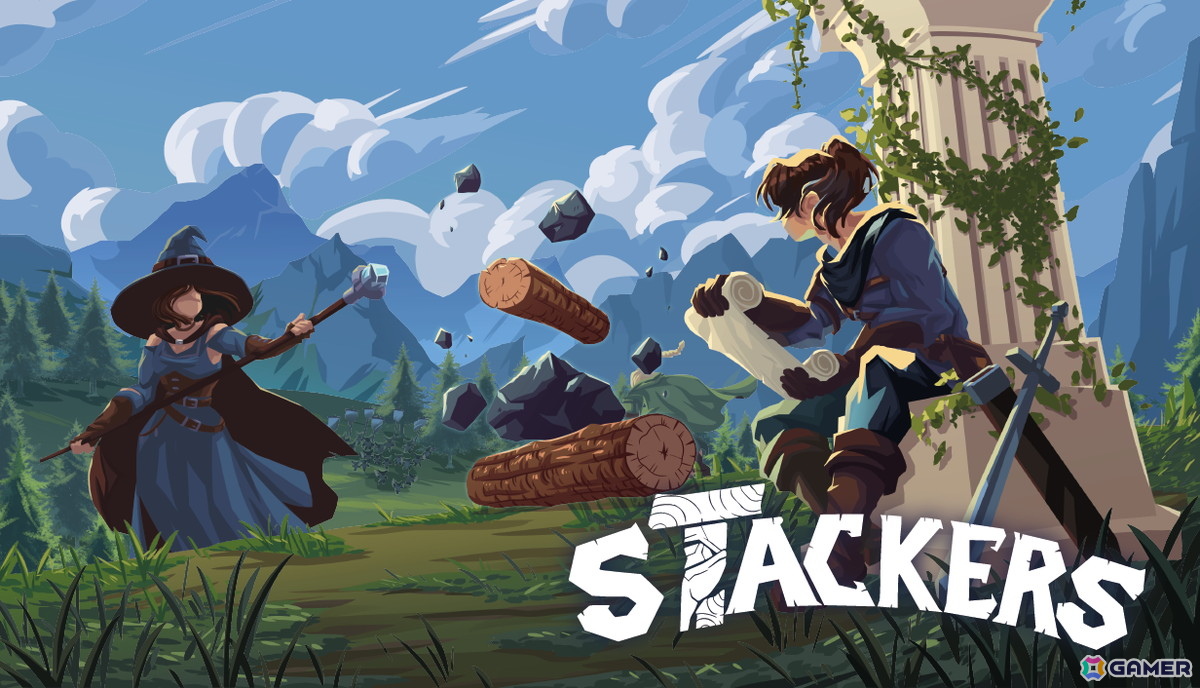 「Stackers」Steamストアページ公開!素材を重ねてレシピを発見するタイルベースのクラフト&開拓シムの画像
