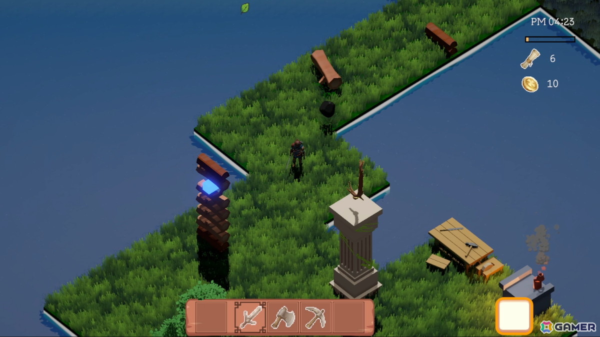 「Stackers」Steamストアページ公開！素材を重ねてレシピを発見するタイルベースのクラフト＆開拓シムの画像11