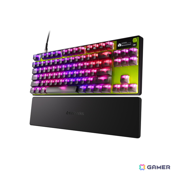 SteelSeries「Apex Pro TKL Gen 3 Cyber／Steel」登場！操作感が異なる「Speed & Control」スイッチを搭載の画像2