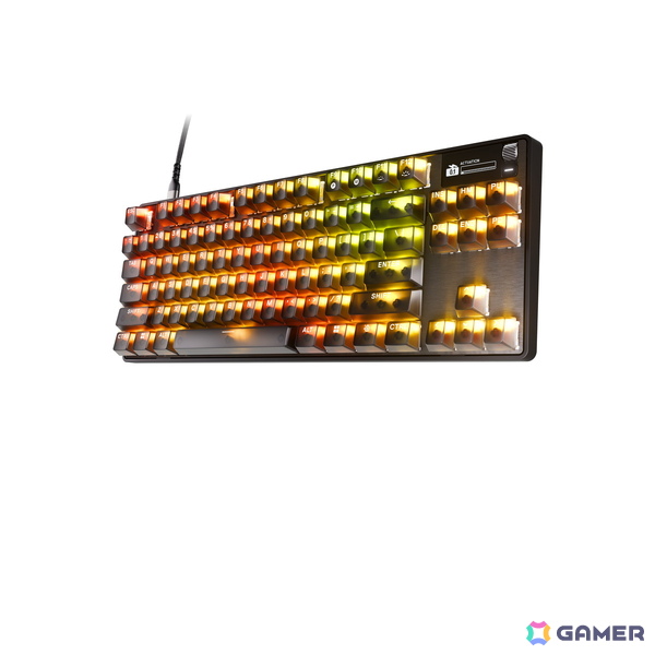 SteelSeries「Apex Pro TKL Gen 3 Cyber／Steel」登場！操作感が異なる「Speed & Control」スイッチを搭載の画像6
