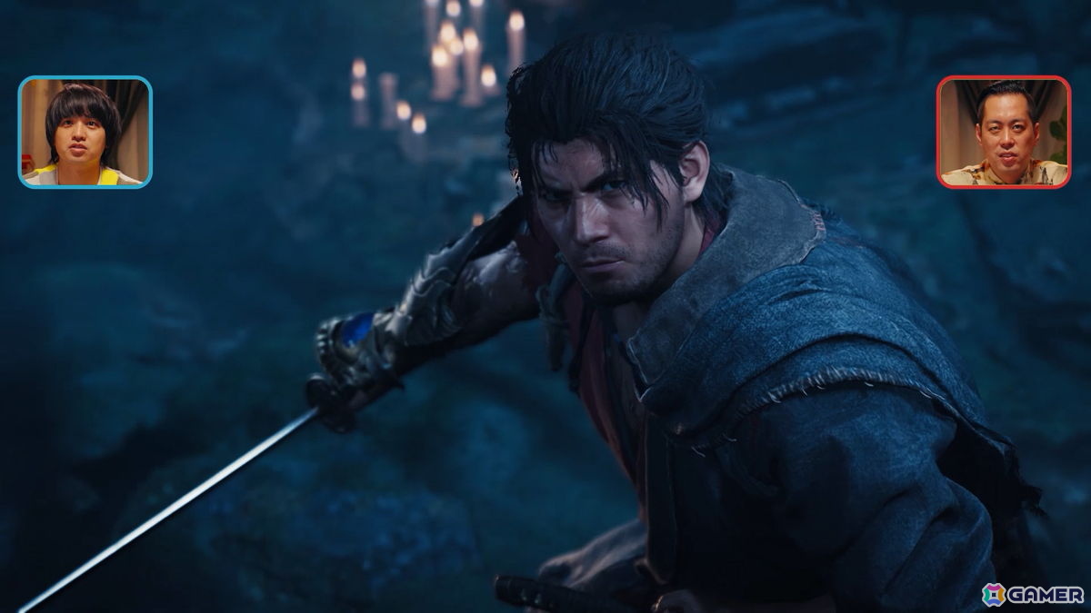 エバースが「鬼武者 Way of the Sword」を体験！2人の素のリアクションも楽しめるゲームプレイ動画が公開の画像