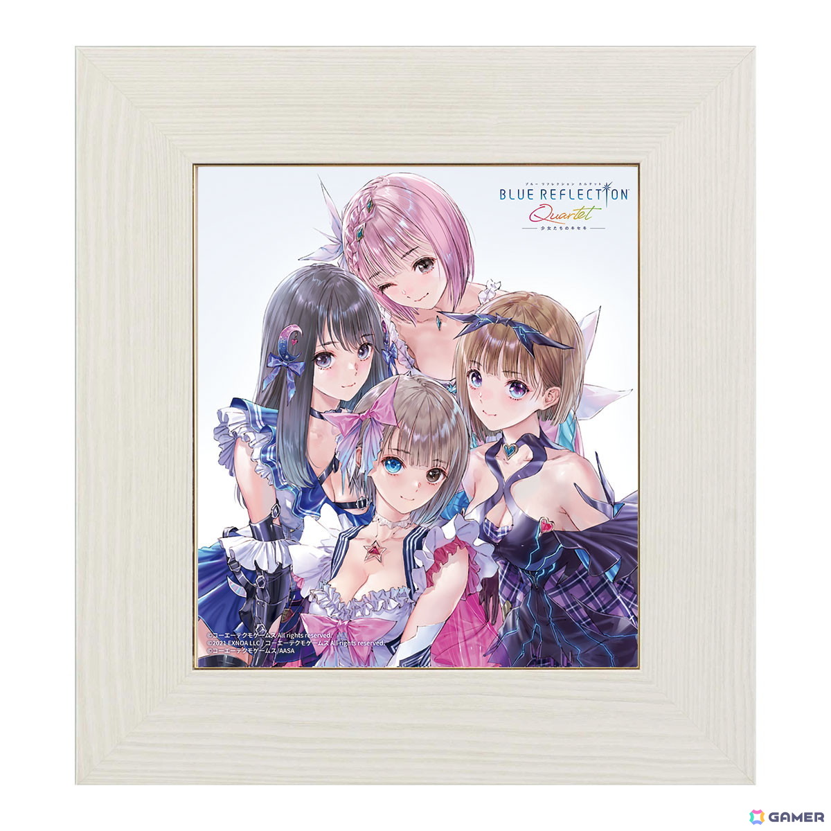 「BLUE REFLECTION」シリーズのオンラインくじが販売開始！岸田メル氏直筆サイン入りのアートコレクションも10月16日に発売の画像