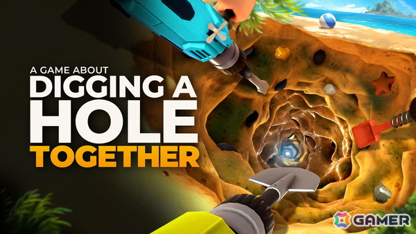 あの“穴掘りゲーム”が4人協力プレイに対応！「A Game About Digging A Hole Together」が2026年内に発売の画像1