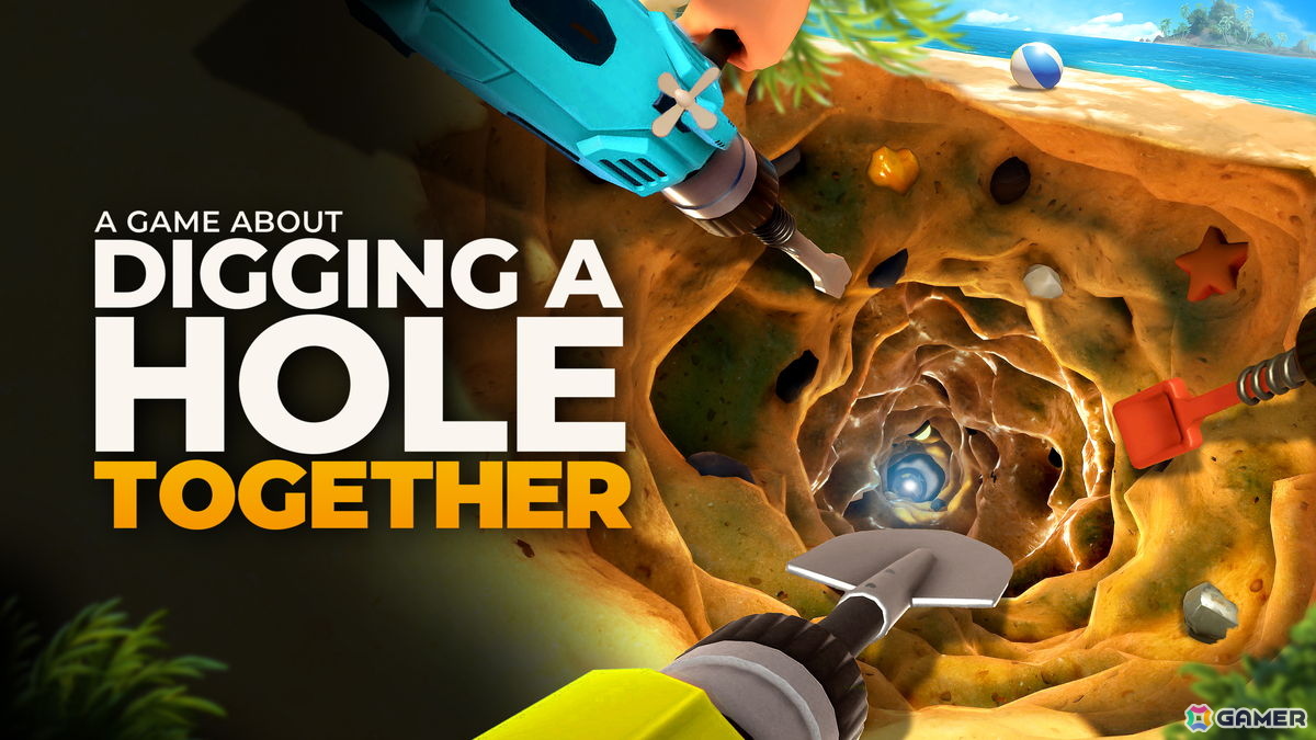 あの“穴掘りゲーム”が4人協力プレイに対応!「A Game About Digging A Hole Together」が2026年内に発売の画像