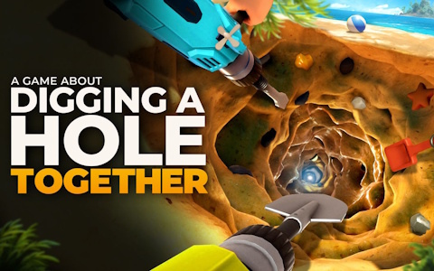 あの“穴掘りゲーム”が4人協力プレイに対応！「A Game About Digging A Hole Together」が2026年内に発売