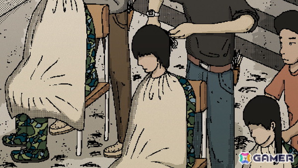 中国の高校“軍事訓練”を題材にした短編ビジュアルノベル「陽射しの下で」のSteamストアページ公開！の画像