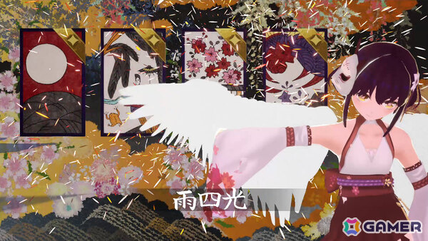花札で戦うローグライトアクション「花札ノ巫孤」Steamページが公開!“五光の型”で敵を倒し札を集めて自分を強化の画像