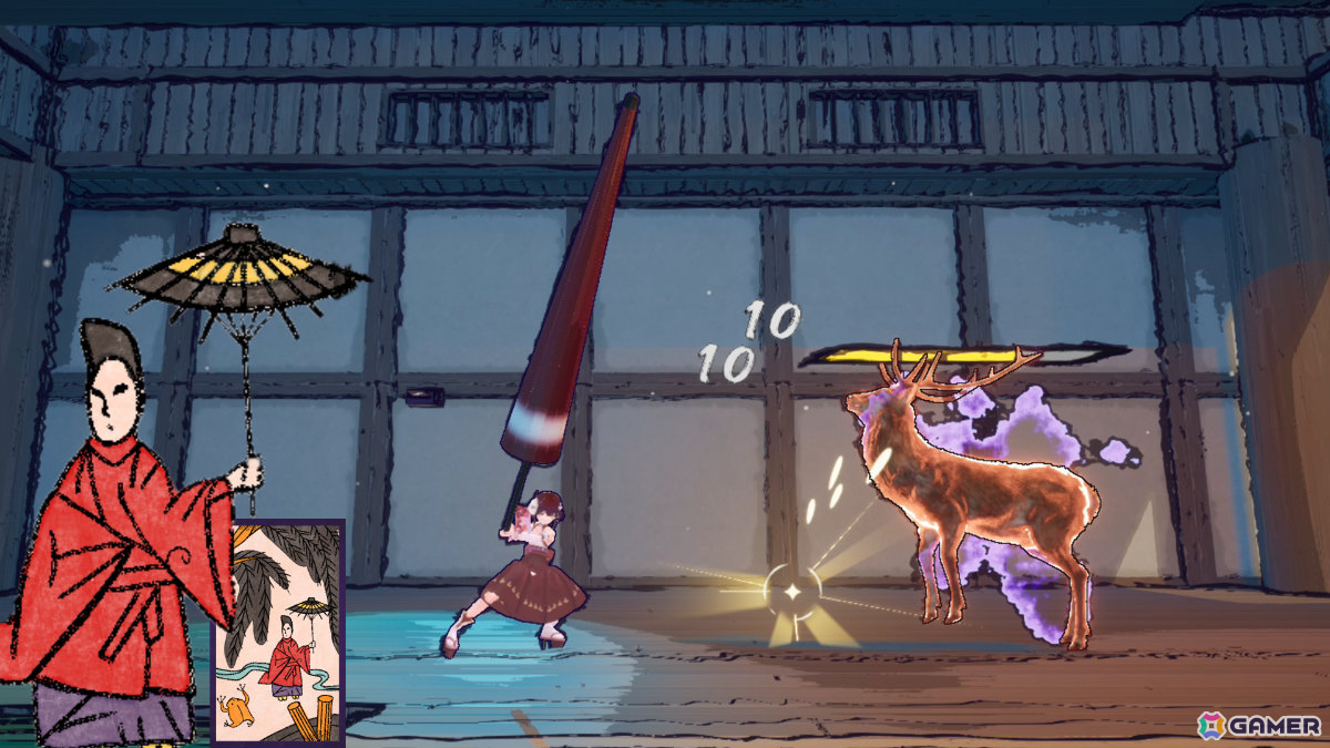 花札で戦うローグライトアクション「花札ノ巫孤」Steamページが公開！“五光の型”で敵を倒し札を集めて自分を強化の画像6
