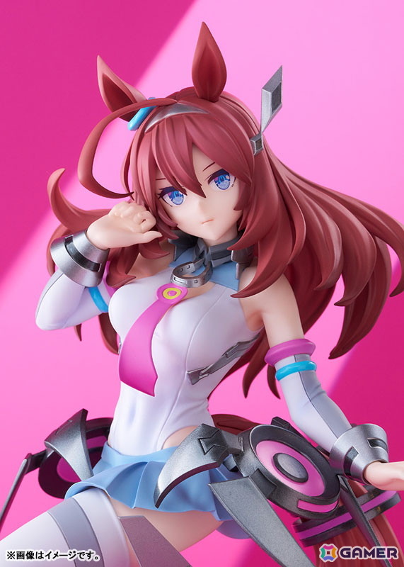 「ウマ娘 プリティーダービー」メカニカルな勝負服を精巧に再現した「ミホノブルボン」がフィギュア化！の画像