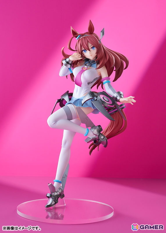 「ウマ娘 プリティーダービー」メカニカルな勝負服を精巧に再現した「ミホノブルボン」がフィギュア化！の画像
