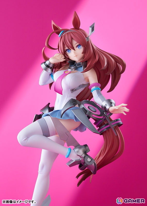 「ウマ娘 プリティーダービー」メカニカルな勝負服を精巧に再現した「ミホノブルボン」がフィギュア化！の画像