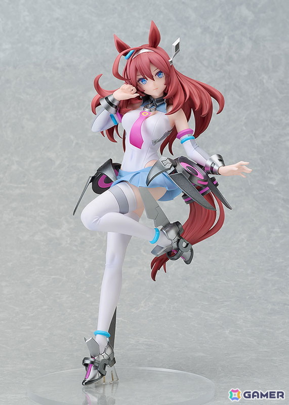 「ウマ娘 プリティーダービー」メカニカルな勝負服を精巧に再現した「ミホノブルボン」がフィギュア化！の画像