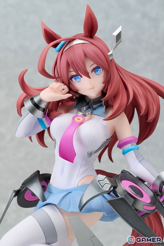 「ウマ娘 プリティーダービー」メカニカルな勝負服を精巧に再現した「ミホノブルボン」がフィギュア化！の画像