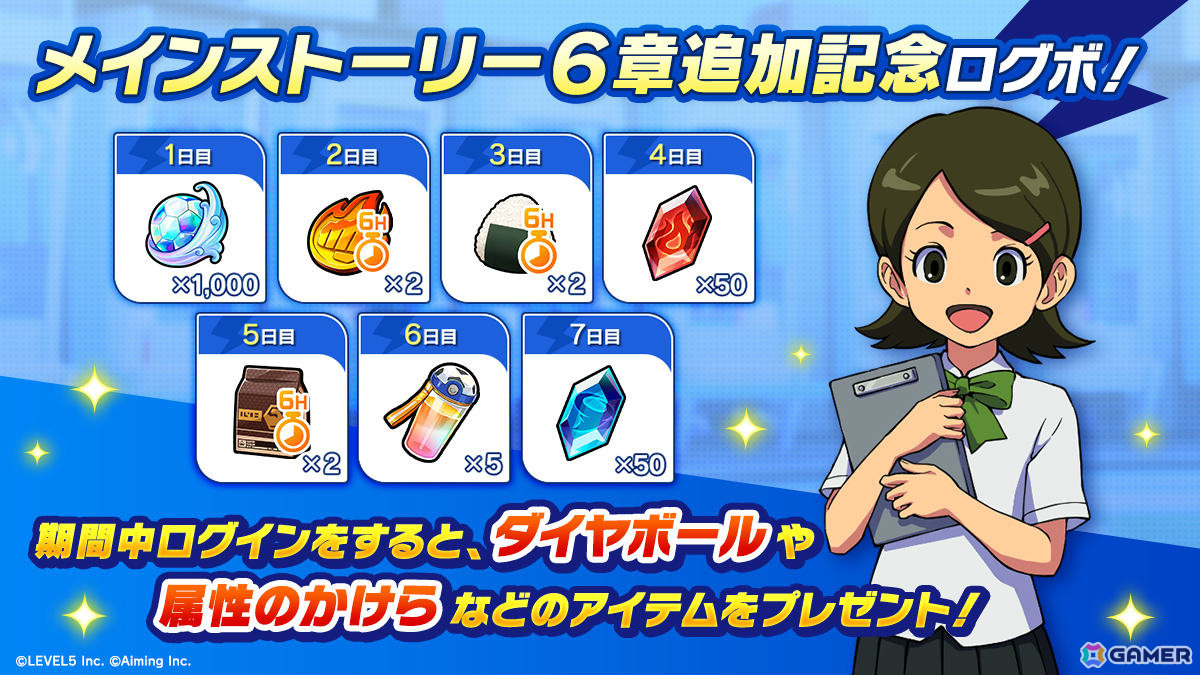 「イナズマイレブン クロス」バーンとガゼルがピエロのような姿に！？メインストーリー6章が追加の画像