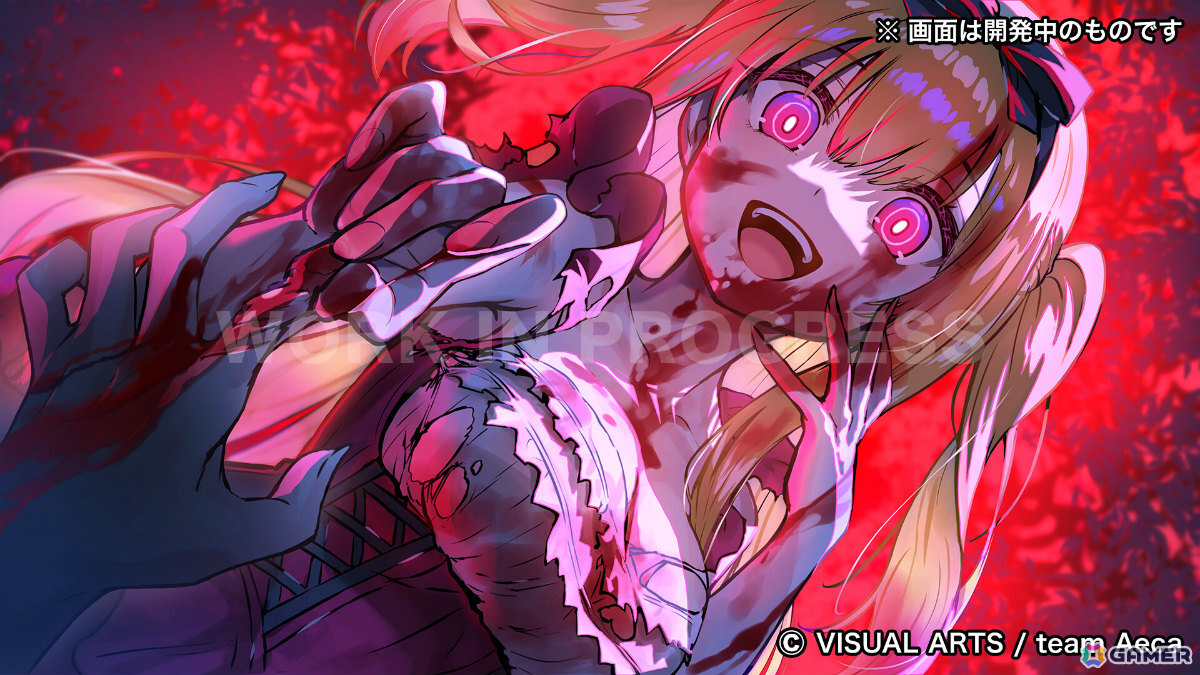 プリマ イベントCG（開発中の画面）