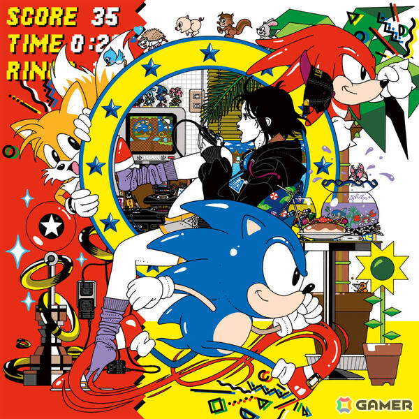 ソニックの35周年記念展覧会「SONIC the Exhibition -ACROSSGENERATIONS-」が10月9日より池袋PARCOで開催！の画像2