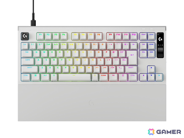 ロジクールG初の有機ELディスプレイ搭載キーボード「PRO X2 RAPID」発表！最大8,000Hz＆全キー磁気式アナログスイッチ採用の画像