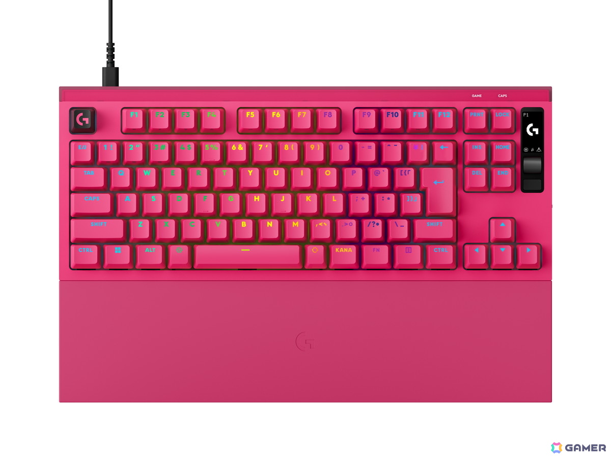 ロジクールG初の有機ELディスプレイ搭載キーボード「PRO X2 RAPID」発表！最大8,000Hz＆全キー磁気式アナログスイッチ採用の画像5