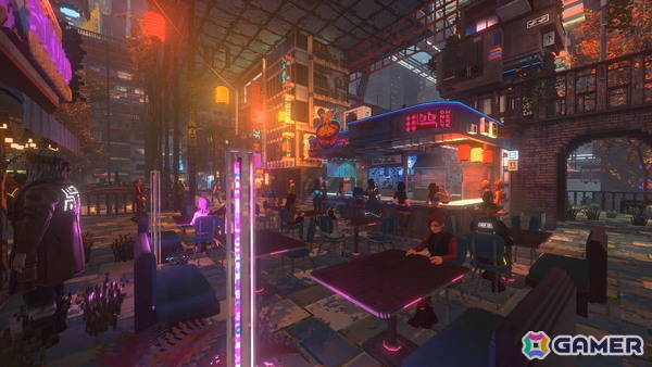 サイバーパンク都市での自由な生活を楽しめるライフシム「Nivalis Nights」が発売！ラーメン屋経営から住人との交流までなんでもできるの画像