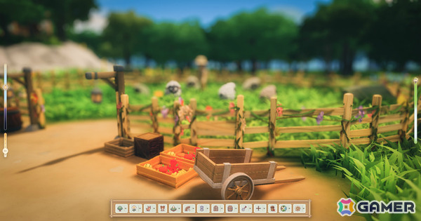 穏やかな風景の中で建築と村づくりを楽しむサンドボックスゲーム「CottageCore」Steamページが公開!の画像