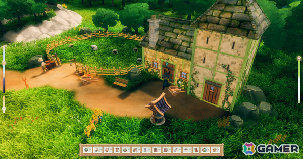 穏やかな風景の中で建築と村づくりを楽しむサンドボックスゲーム「CottageCore」Steamページが公開!の画像