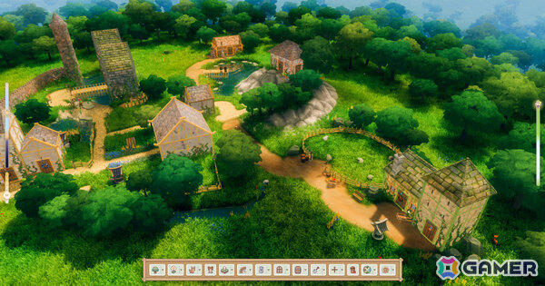 穏やかな風景の中で建築と村づくりを楽しむサンドボックスゲーム「CottageCore」Steamページが公開!の画像