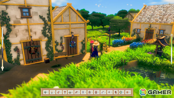 穏やかな風景の中で建築と村づくりを楽しむサンドボックスゲーム「CottageCore」Steamページが公開!の画像