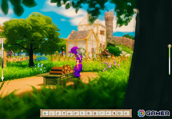 穏やかな風景の中で建築と村づくりを楽しむサンドボックスゲーム「CottageCore」Steamページが公開!の画像