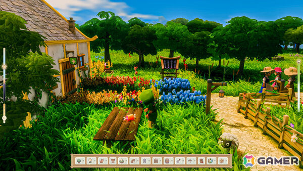 穏やかな風景の中で建築と村づくりを楽しむサンドボックスゲーム「CottageCore」Steamページが公開!の画像