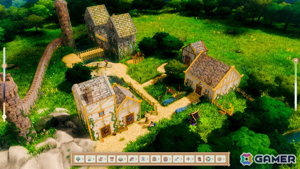 穏やかな風景の中で建築と村づくりを楽しむサンドボックスゲーム「CottageCore」Steamページが公開!の画像