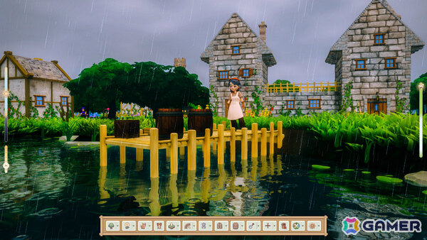 穏やかな風景の中で建築と村づくりを楽しむサンドボックスゲーム「CottageCore」Steamページが公開!の画像